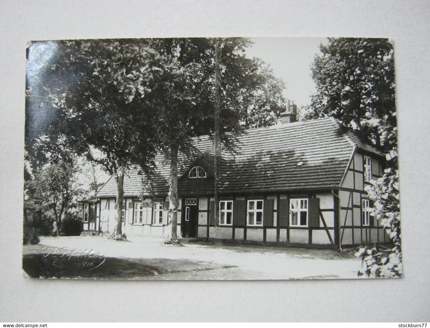 LÜBTHEEN , Fotokarte  (Fotograf : R.Pfähler Aus Lübtheen),   Schöne   Karte   ,               2 Abbildungen - Lübtheen