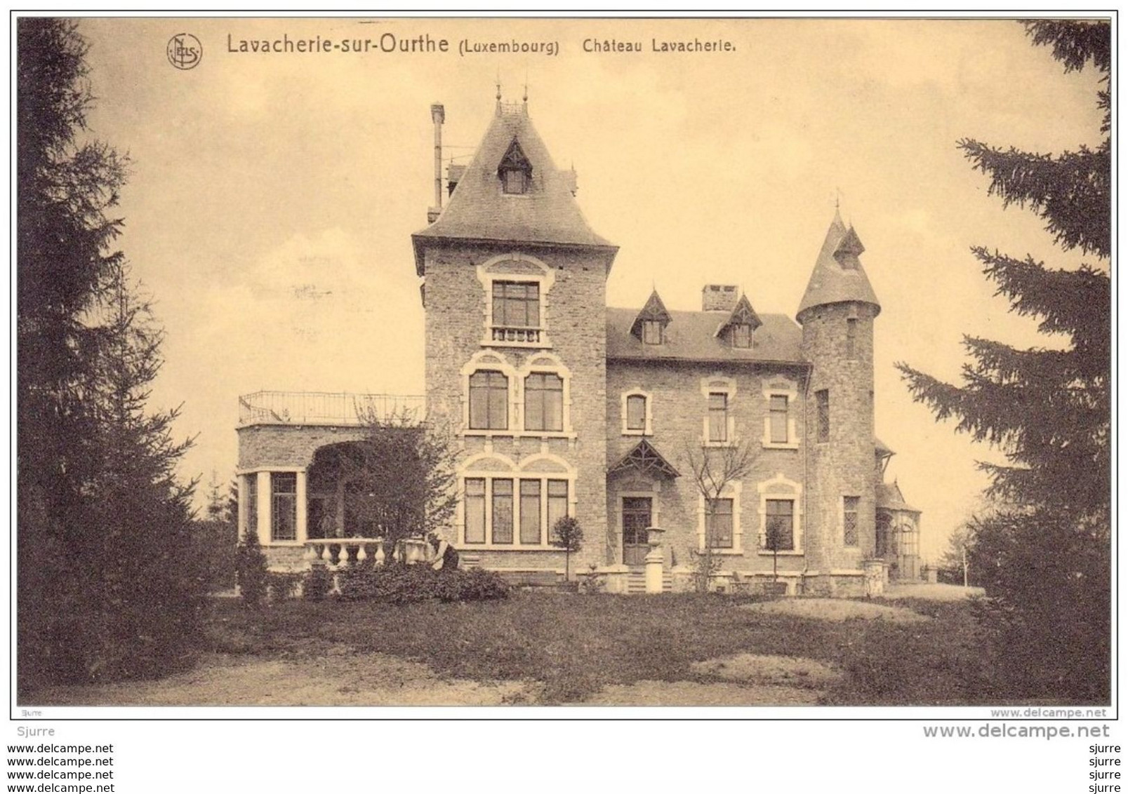 LAVACHERIE-sur-OURTHE - Château LAVACHERIE - Kasteel - Sainte-Ode