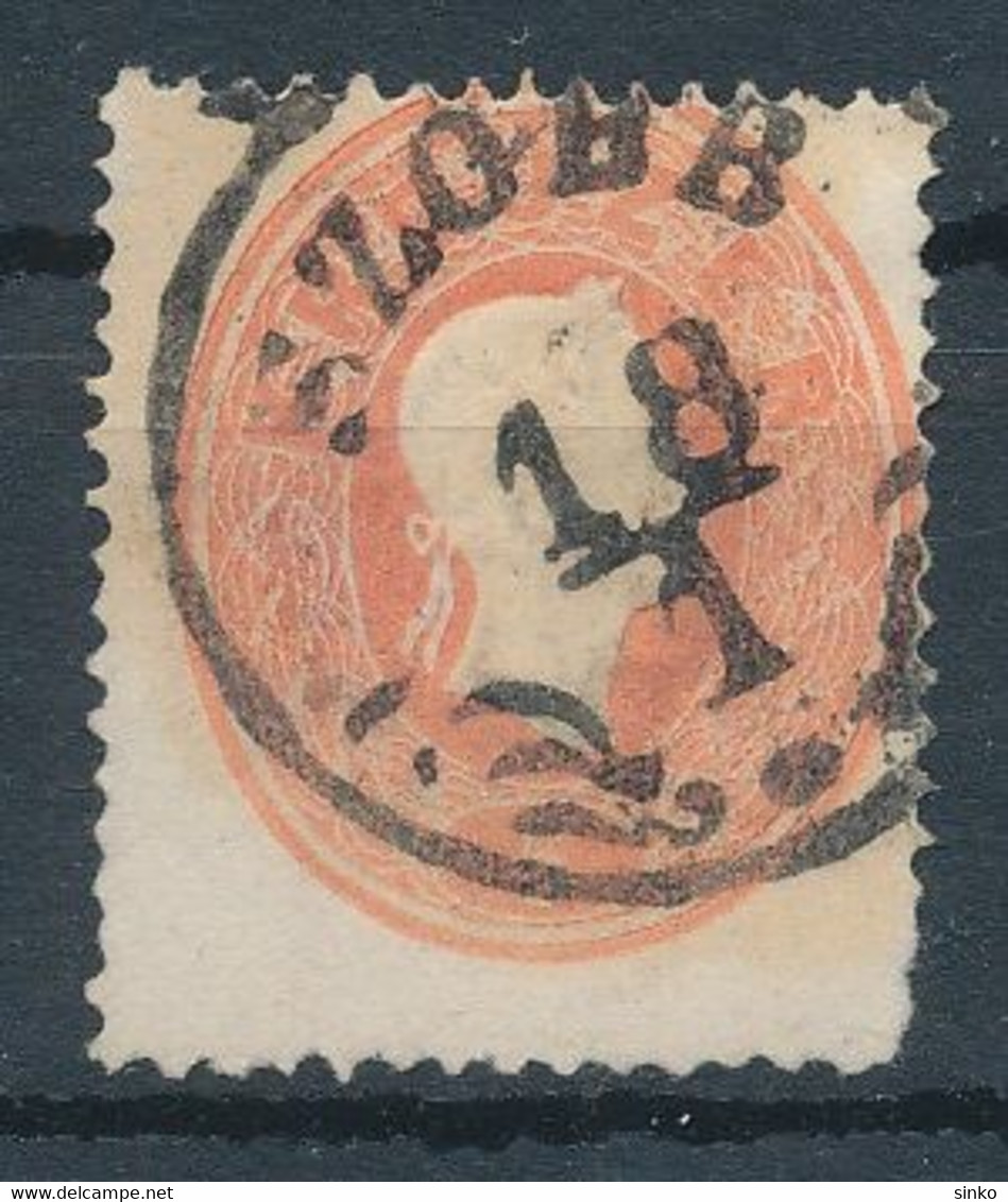 1861. Typography 5kr Stamp With Embossed Printing, SZOBB - ...-1867 Préphilatélie