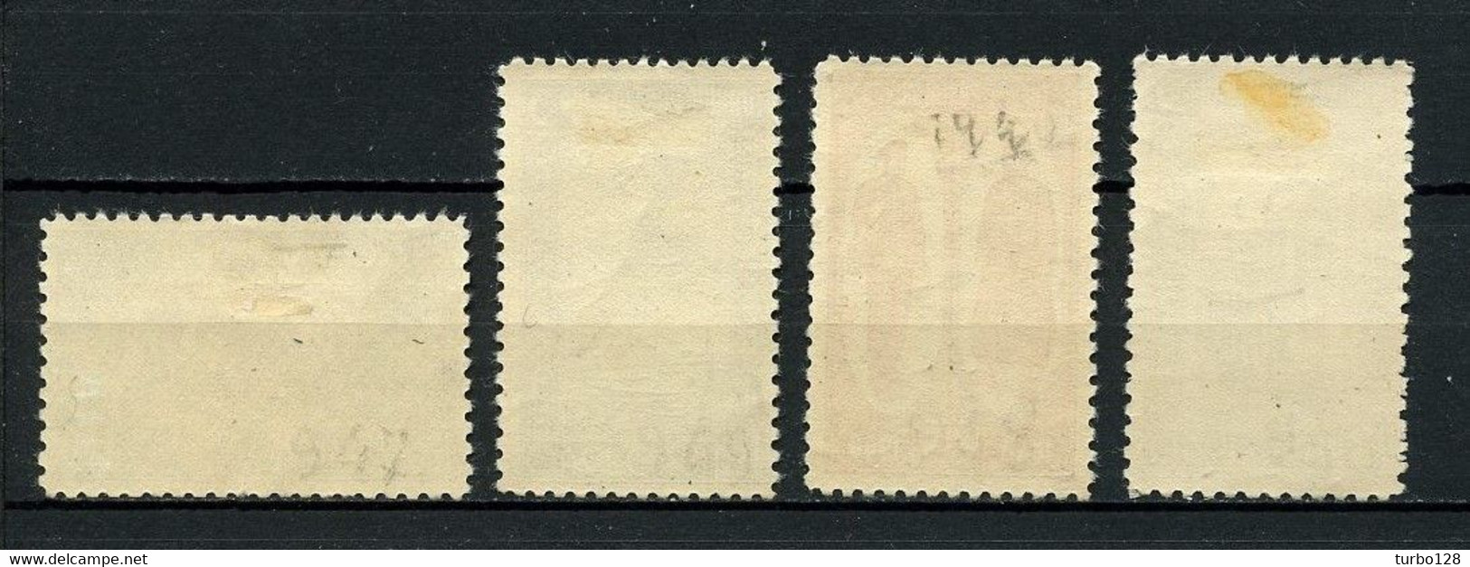 TURQUIE 1940 N° 947/950 * Neufs MH  Trace Charnière TTB C 4.50 € Réorganisation Postale Bateaux Poste Chevaux Facteurs - Ungebraucht