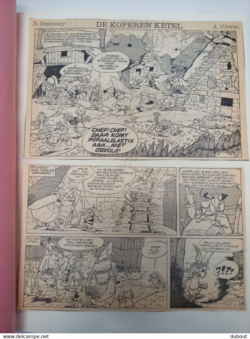 Krantenstrip - ASTERIX - De Koperen Ketel  - Goscinny - Uderzo ± 1969 (U897) - Asterix