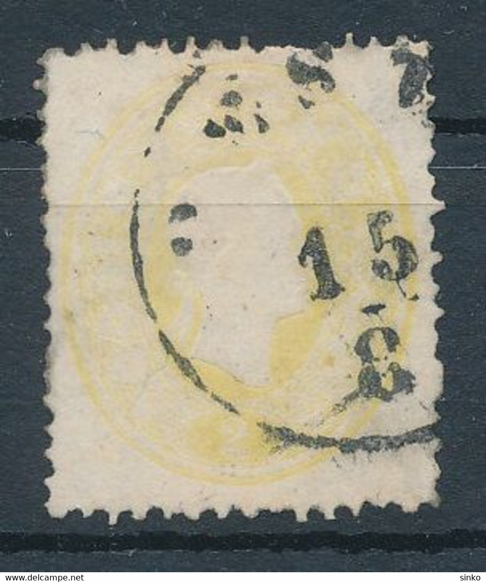 1861. Typography 2kr Stamp With Embossed Printing, PESTH - ...-1867 Préphilatélie