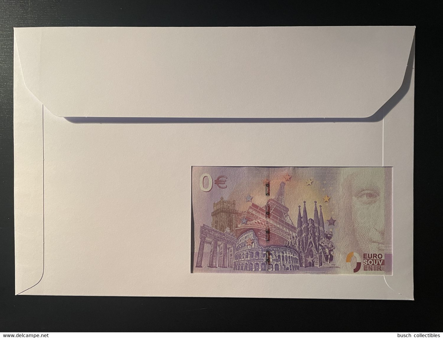 Euro Souvenir Banknote Cover 250. Geburtstag Ludwig Van Beethoven Musik Music Tchad Chad BTHVN Banknotenbrief - Chad (1960-...)