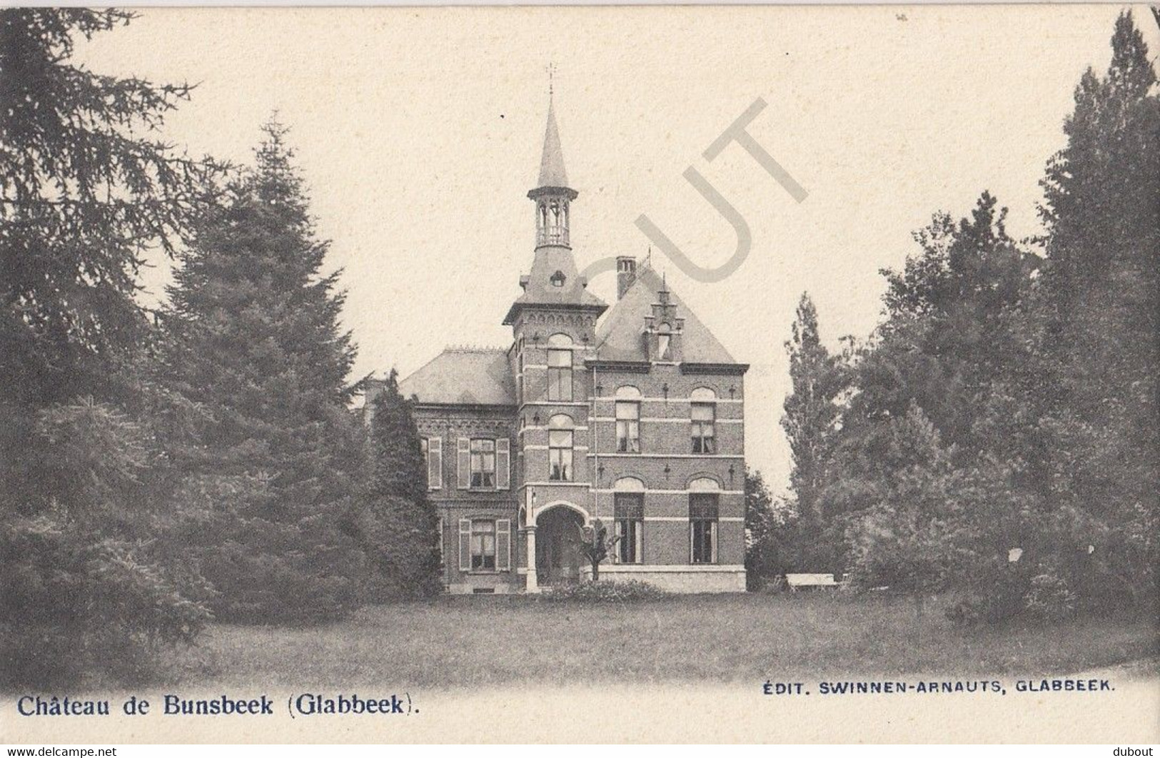 Postkaart/Carte Postale - BUNSBEEK - Château De Bunsbeek - Glabbeek  (C447) - Glabbeek-Zuurbemde