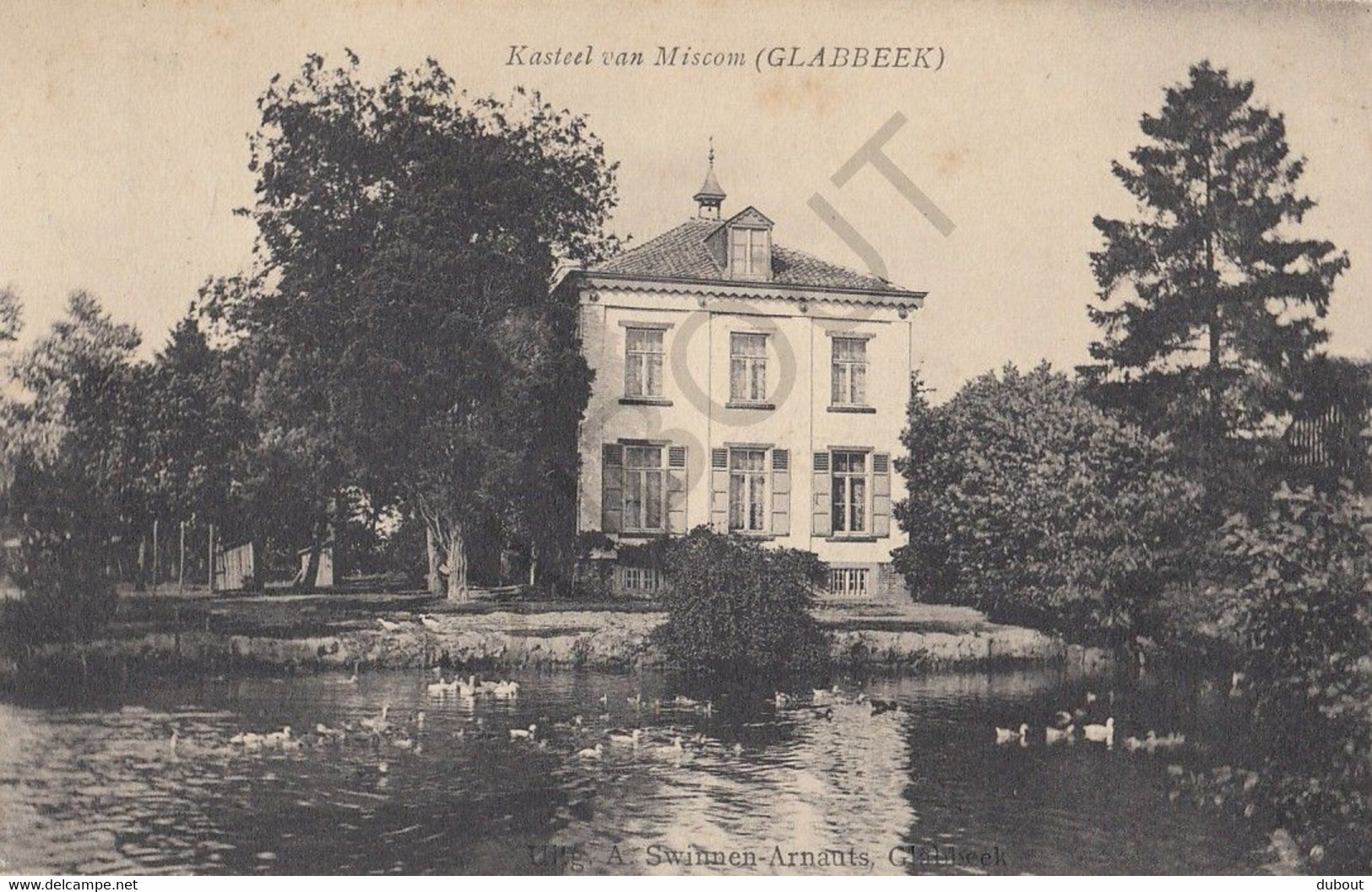 Postkaart/Carte Postale - GLABBEEK - Kasteel Van Miscom - MISKOM (C446) - Glabbeek-Zuurbemde