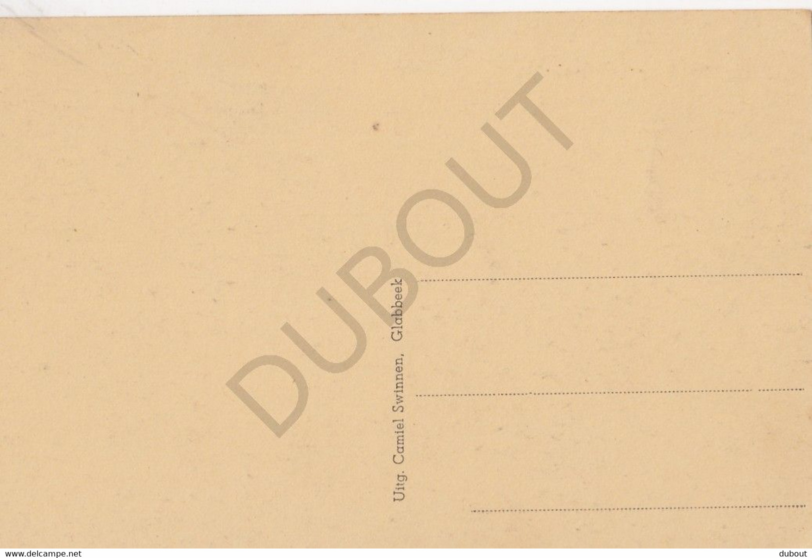 Postkaart/Carte Postale - GLABBEEK - Het Kasteel  (C444) - Glabbeek-Zuurbemde