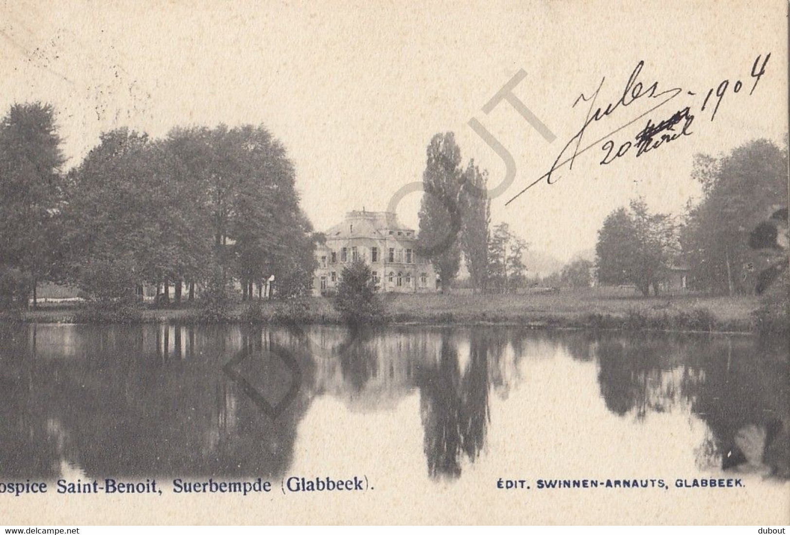 Postkaart/Carte Postale - GLABBEEK - Hospice Saint Benoit, Suerbempde - Ed. Swinnen-Arnauts (C438) - Glabbeek-Zuurbemde