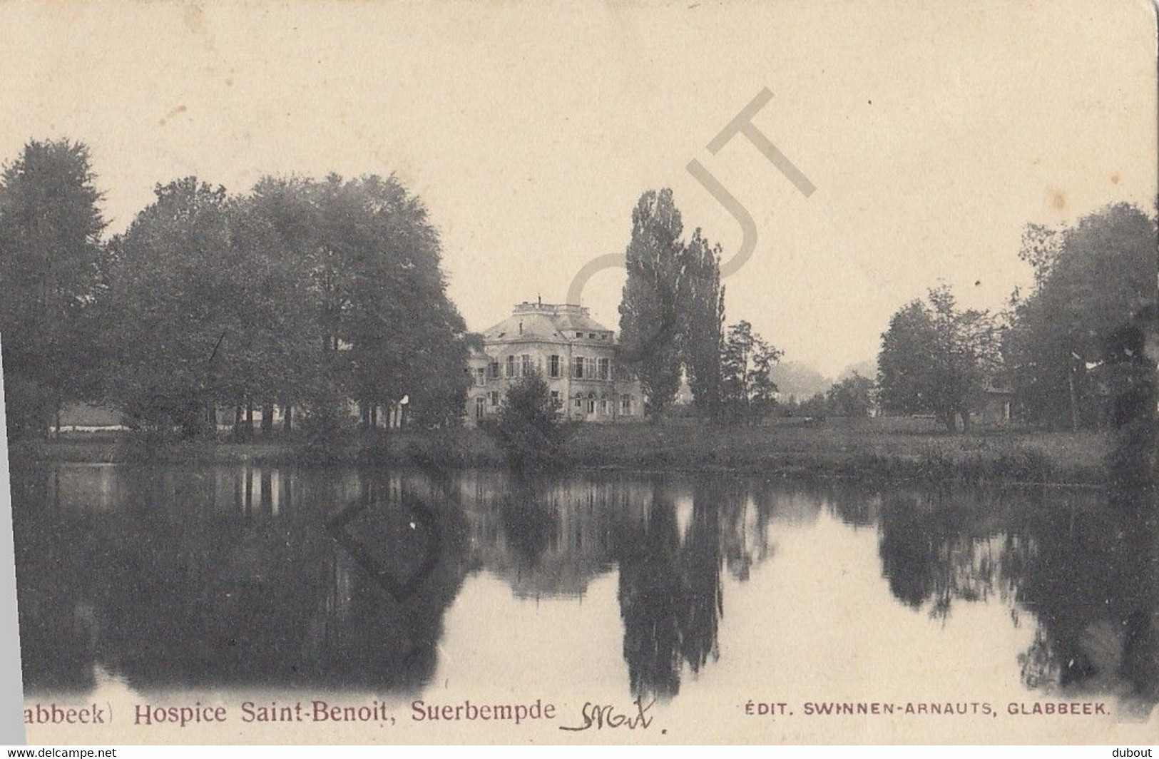 Postkaart/Carte Postale - GLABBEEK - Hospice Saint Benoit, Suerbempde - Ed. Swinnen-Arnauts  (C439) - Glabbeek-Zuurbemde