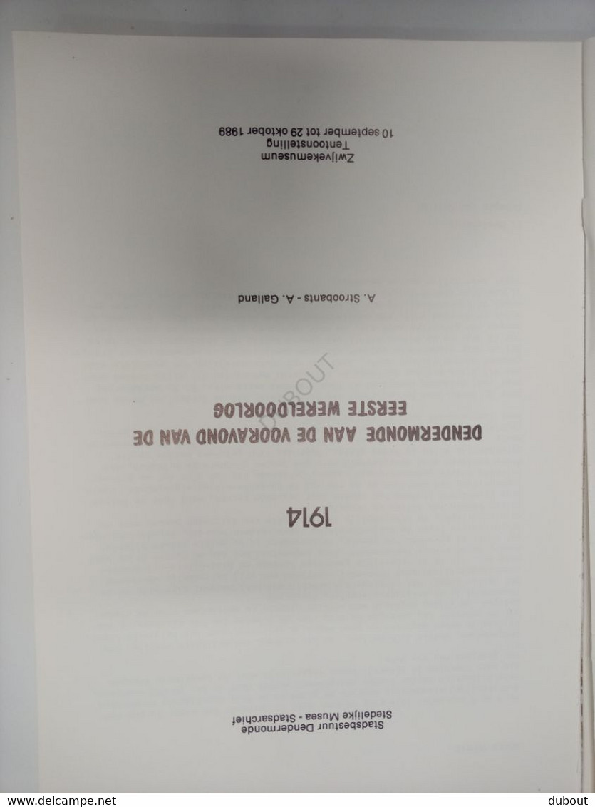 Dendermonde Aan De Vooravond Van De Eerste Wereldoorlog - 1914 - A Stroobants - A. Galland (S81) - Antiguos