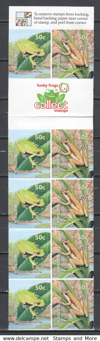 Australia 1999 Mi MH 1859-1860 MNH FROGS - Ranas