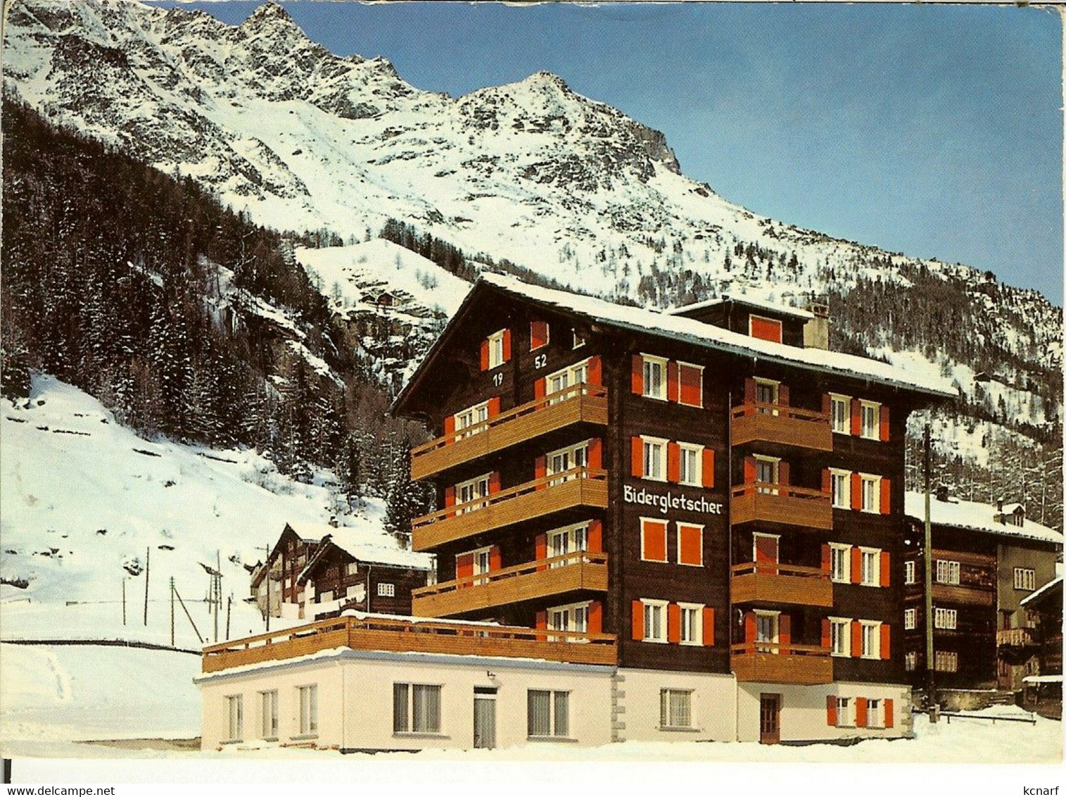 CP De SAAS-GRUND " Ferienchalet Bidergletscher " - Saas-Grund