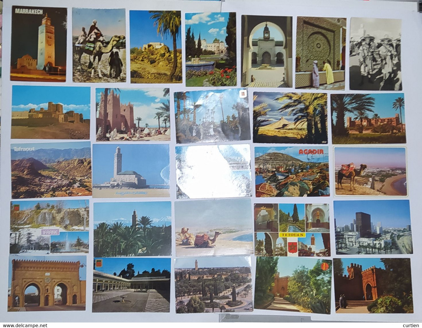 MAROC . lot de plus de 220 cartes postales (  pour détails voir + 7 photos ou 160 cartes )