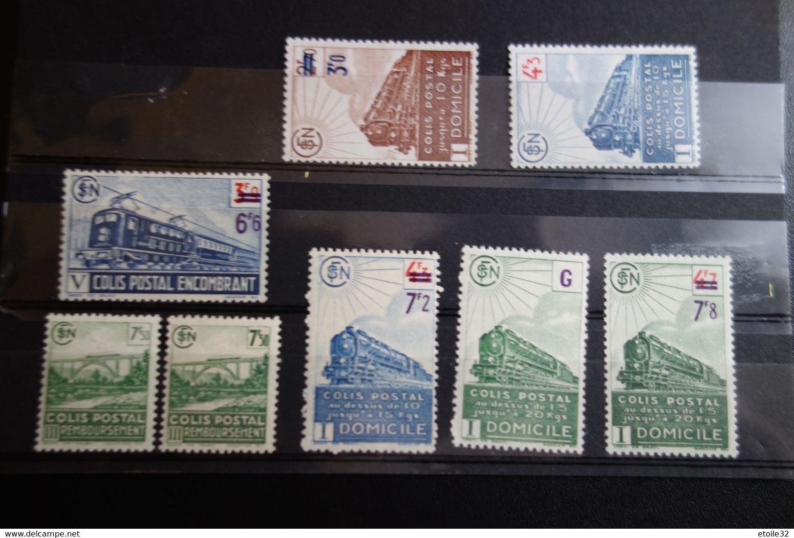 Lot De 1942/43  C.50e MH* - Neufs