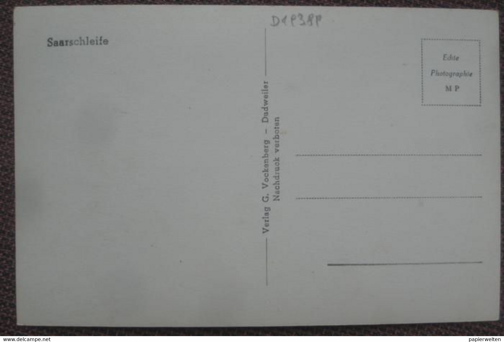 (Mettlach (Merzig-Wadern)) - Saarschleife - Kreis Merzig-Wadern