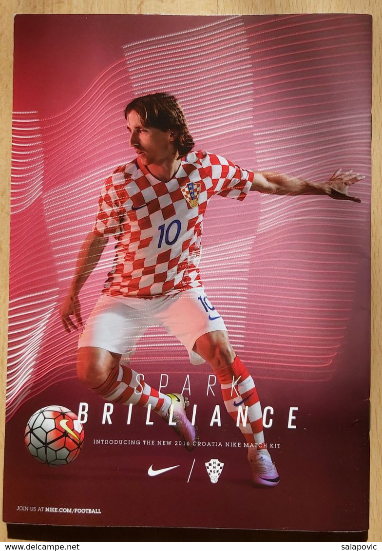 Match Program, HRVATSKA - SAN MARINO - RIJEKA, 04.06.2016. FRIENDLY MATCHES FOOTBALL, CROATIA VS. SAN MARINO - Bücher