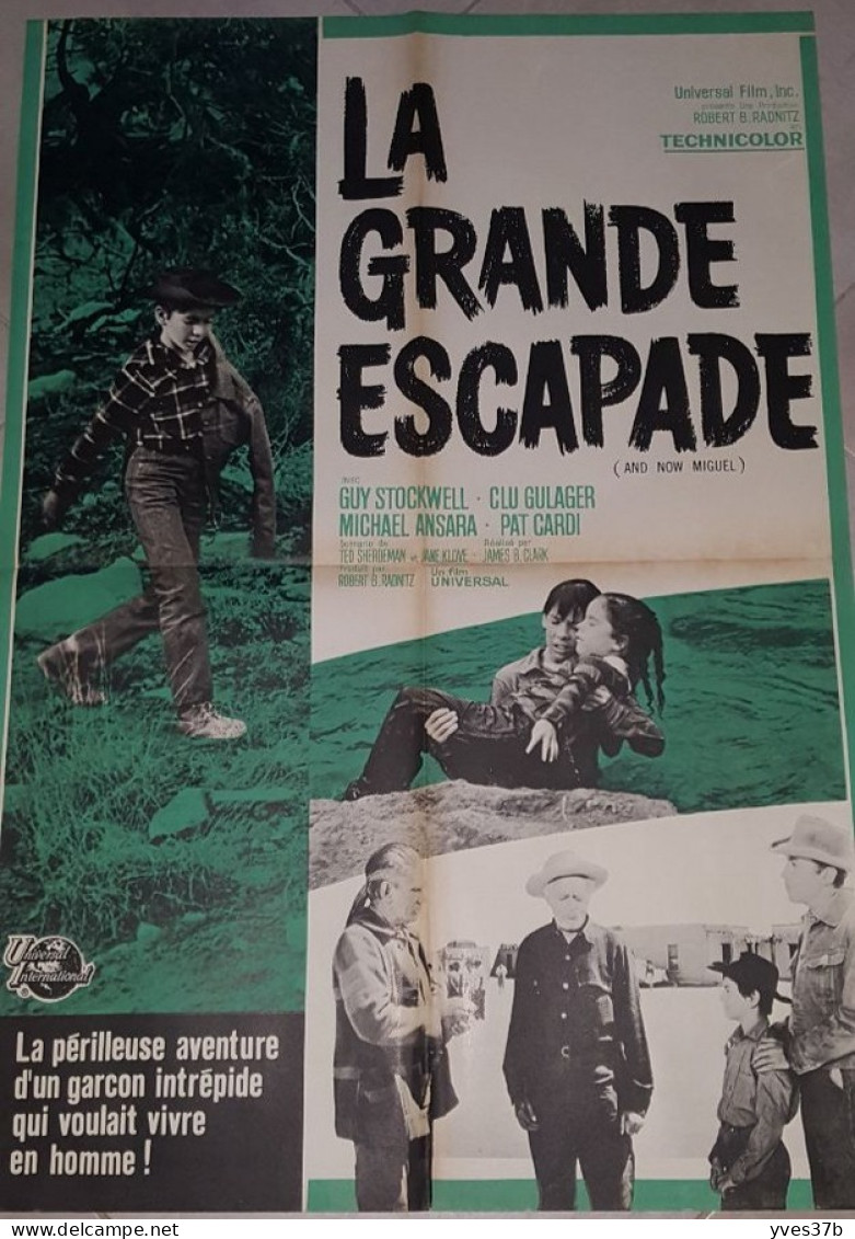 "La Grande Escapade" G. Stockwell, C. Gulager...1966 - 60x80 - TTB - Affiches & Posters