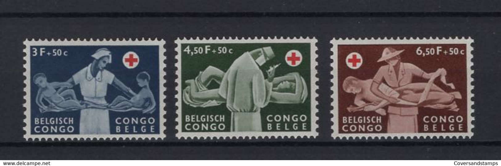 Belgsich Congo 341/43 - MNH - Unused Stamps