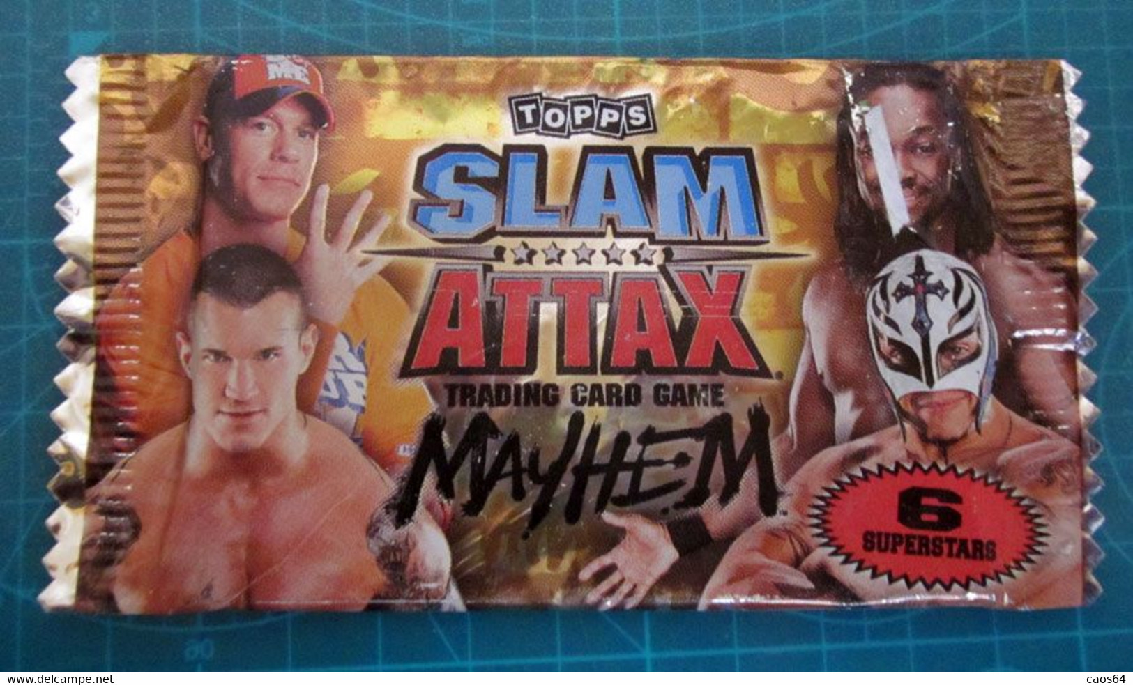 TOPPS SLAM ATTAX Mayhem Trading Card Busta Pacchetto Nuova New 2010 - Trading-Karten