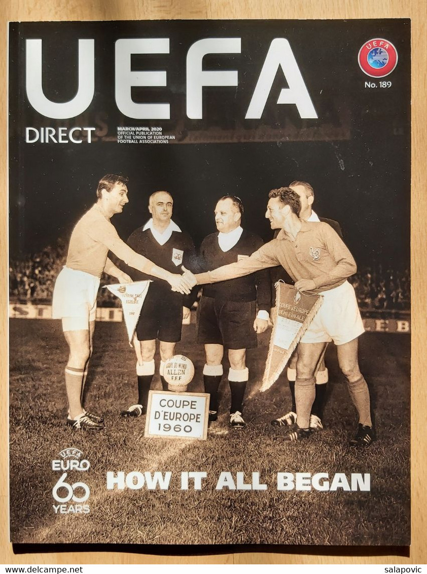 UEFA DIRECT NR.189 MARCH/APRIL 2020, MAGAZINE - Libros