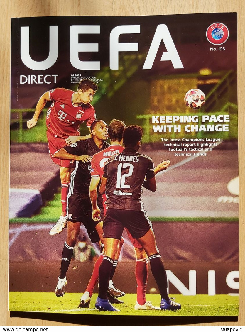 UEFA DIRECT NR.193,  2021, MAGAZINE - Boeken