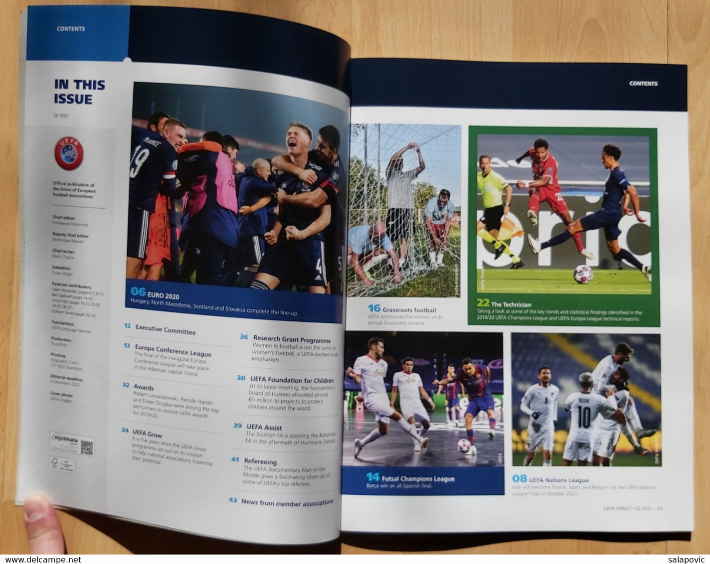 UEFA DIRECT NR.193,  2021, MAGAZINE - Livres