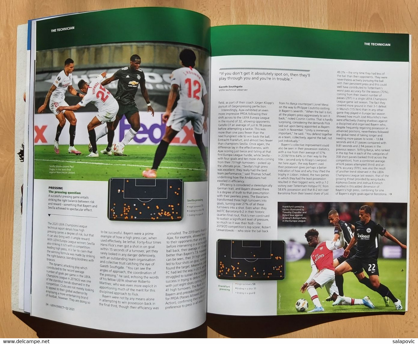 UEFA DIRECT NR.193,  2021, MAGAZINE - Books