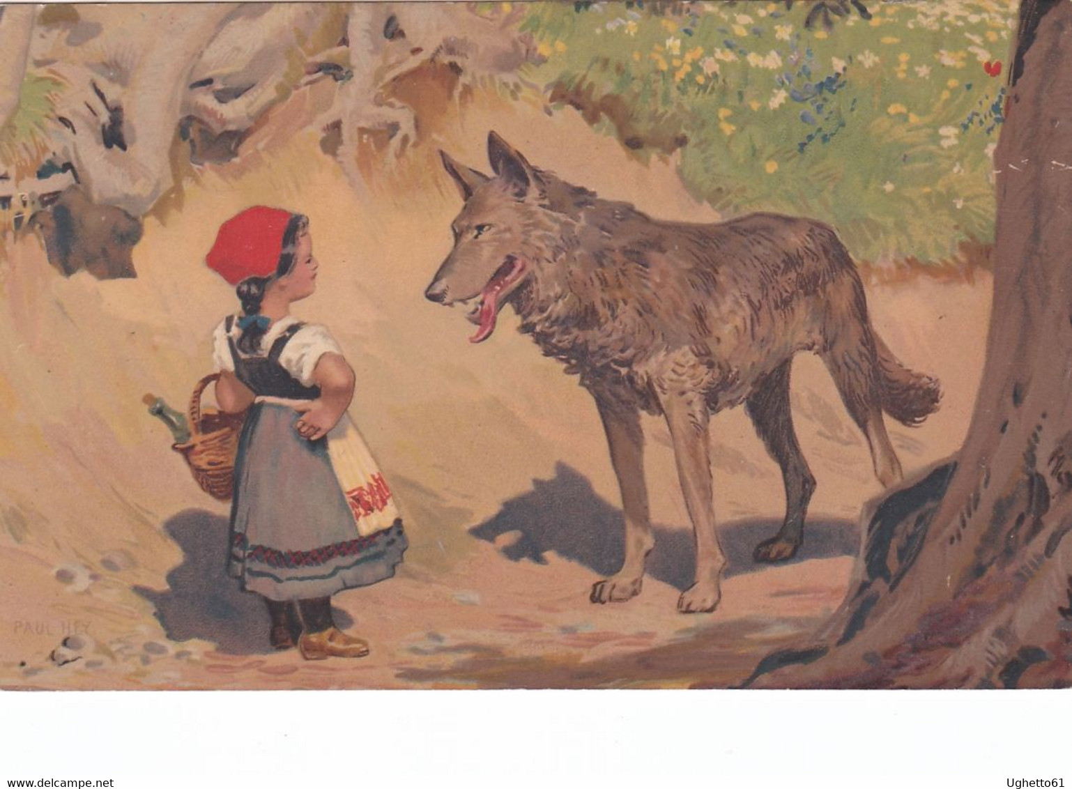 Paul HEY Vintage - Brothers Grimm - Little Red Riding Hood And The Big Bad Wolf - Hey, Paul