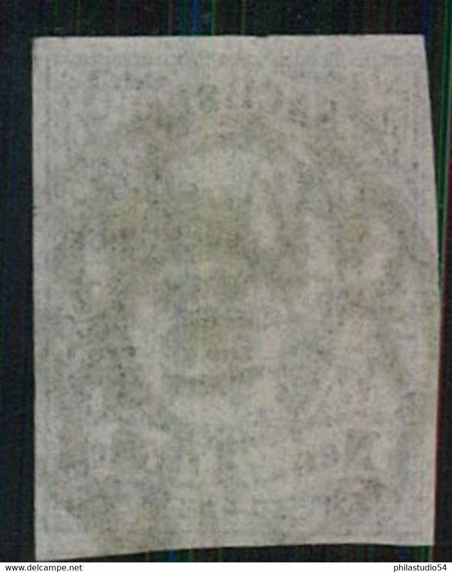 1851, 1/2 Ngr. Johann Mit Nummernstempel "191" LOCKWITZ - Saxe