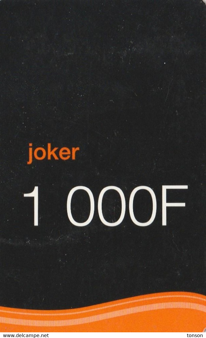 Cameroon, CM-ORJ-REF-000?, Joker Orange - 1000, 2 Scans. - Kameroen