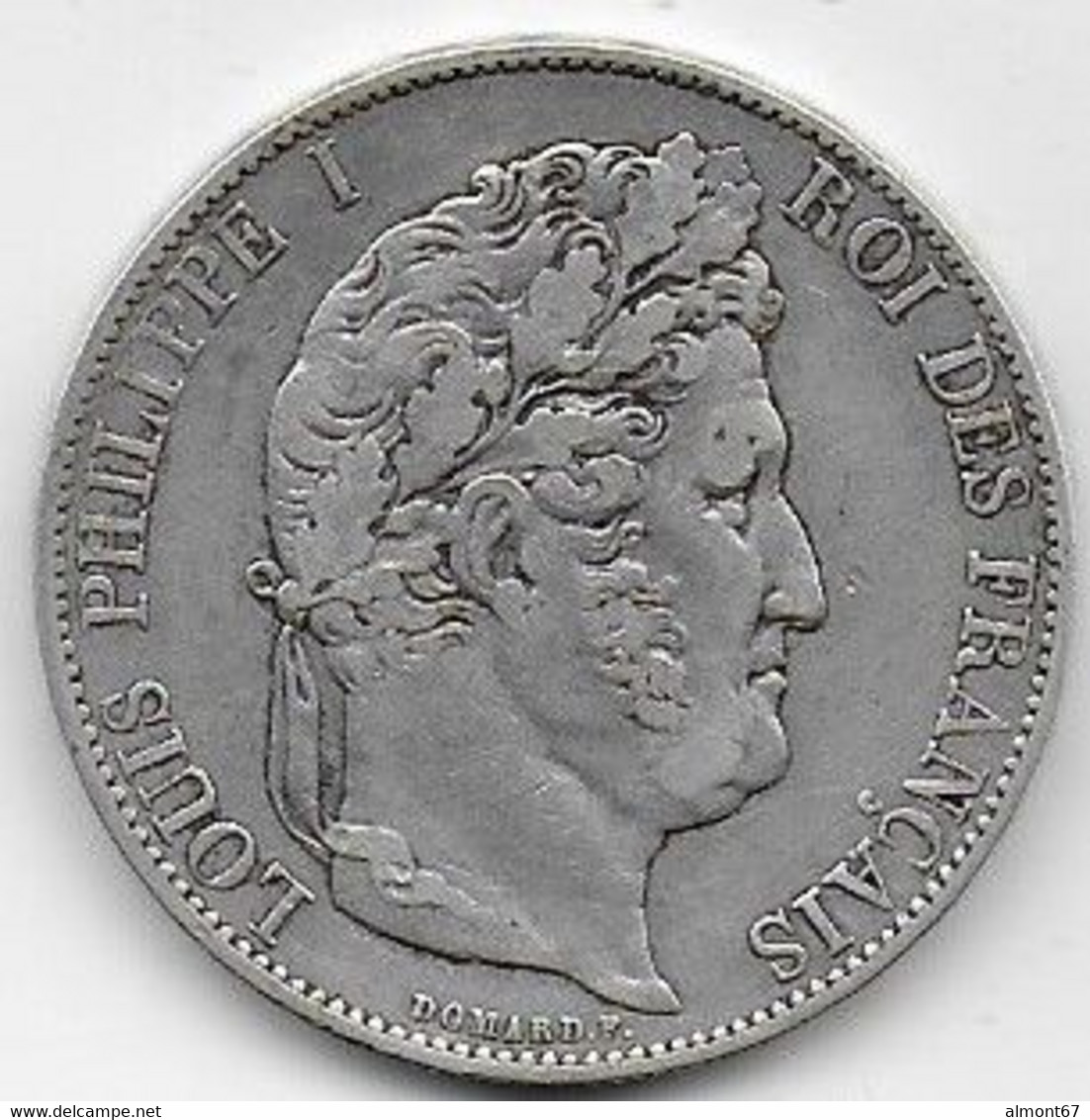 5 Francs  Louis Philippe I  1845W - Other & Unclassified