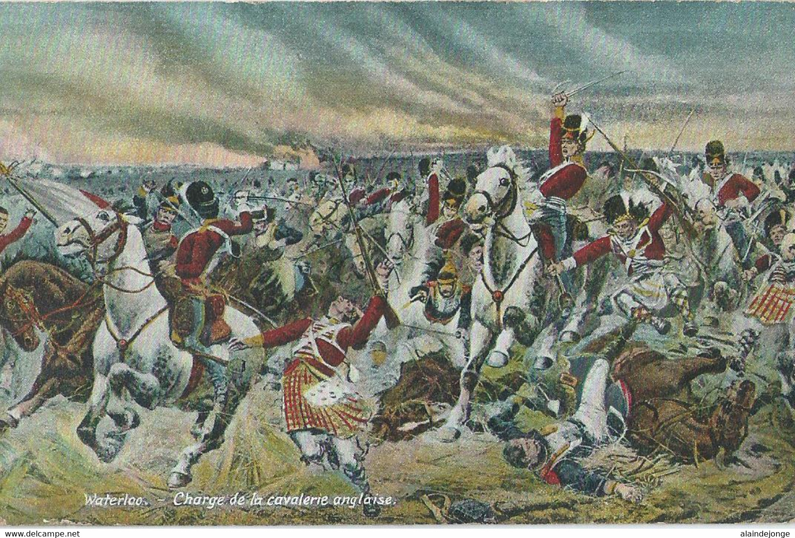 Waterloo - Charge De La Cavalerie Anglaise - Waterloo