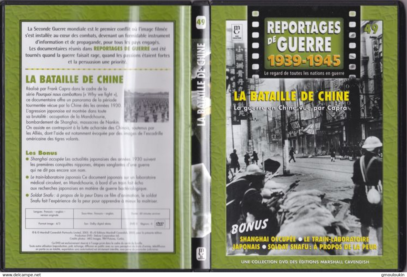 Reportages De Guerre 1939 - 1945 - La Bataille De Chine ( Vue Par Capra ) - Documentary