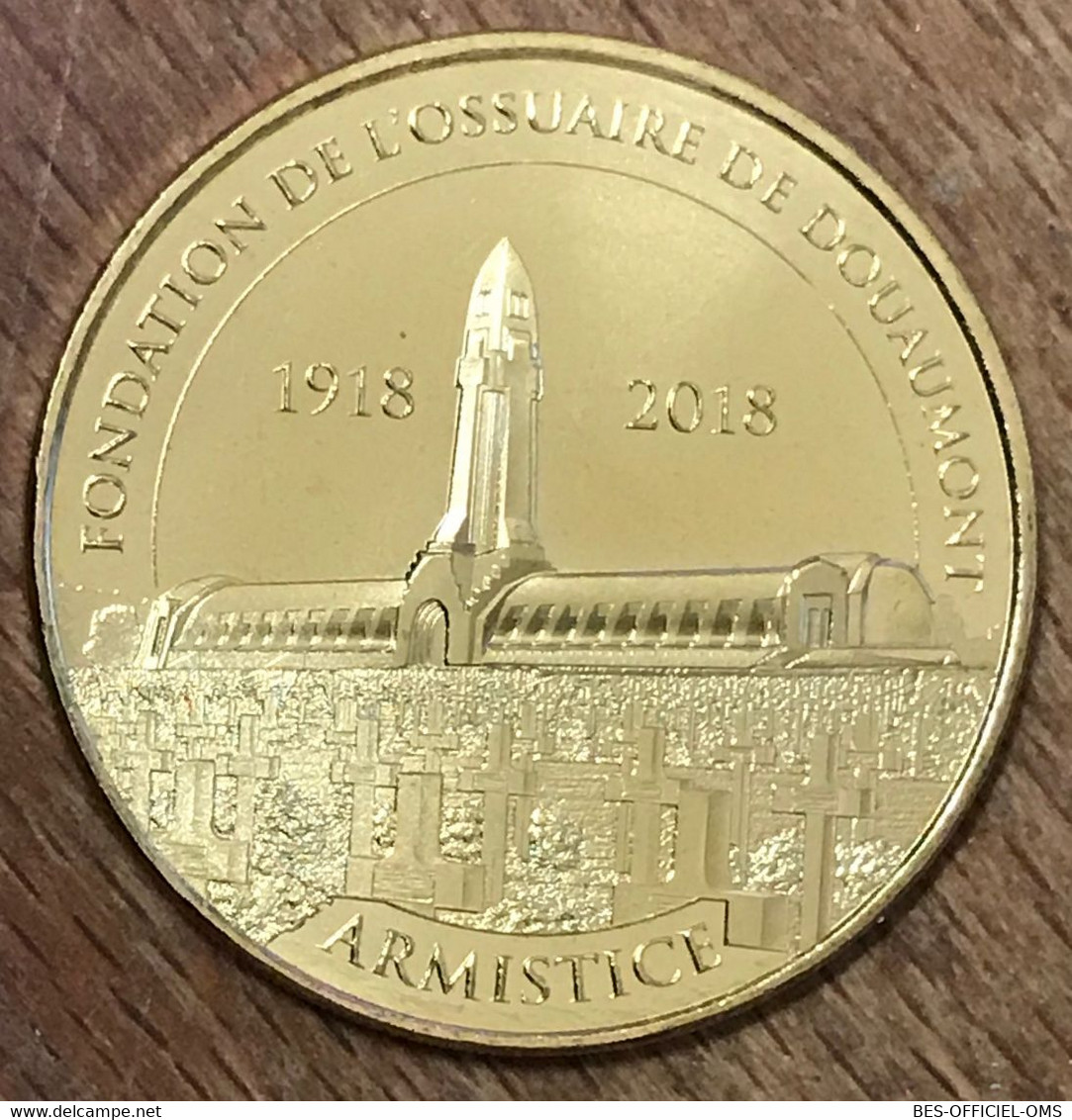 55 DOUAUMONT FONDATION DE L'OSSUAIRE 1918-2018 MDP 2018 MÉDAILLE MONNAIE DE PARIS JETON TOURISTIQUE MEDALS COINS TOKENS - 2018