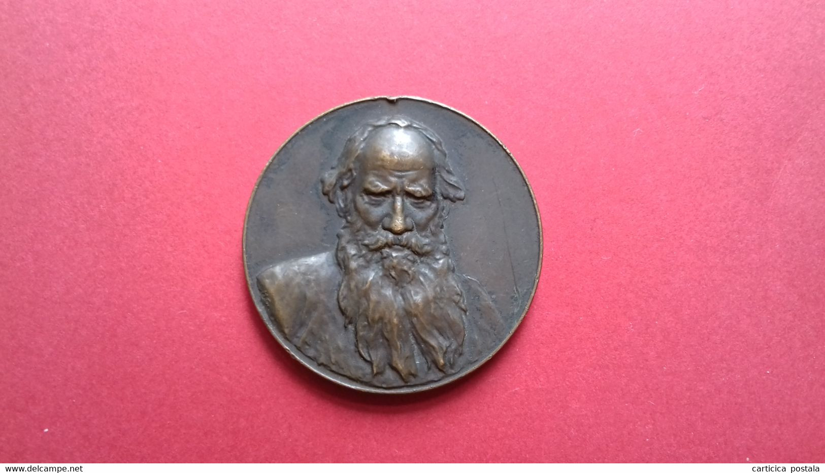 Russland Russia Medaglia Lev Nikolaevich Tolstoy Лев Никола́евич Толсто́й  Медали - Vor 1871