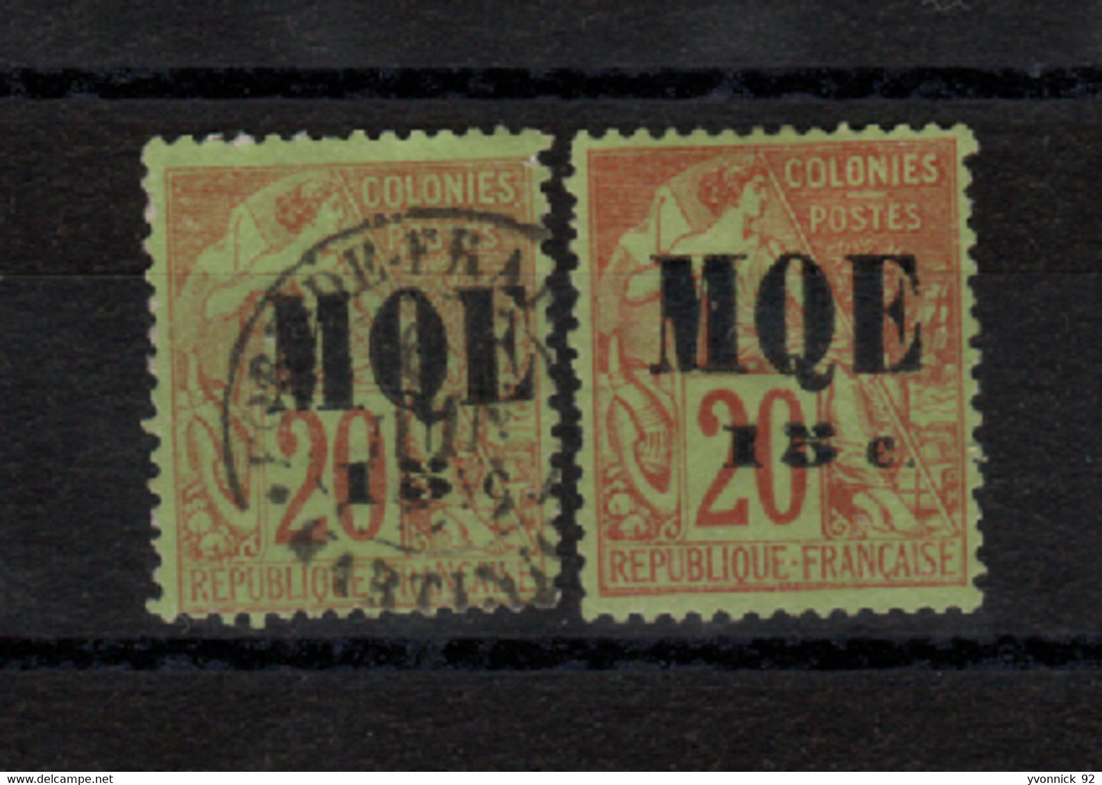 Martinique - ( 1887)   TYPE 1/2  N°2 - Other & Unclassified