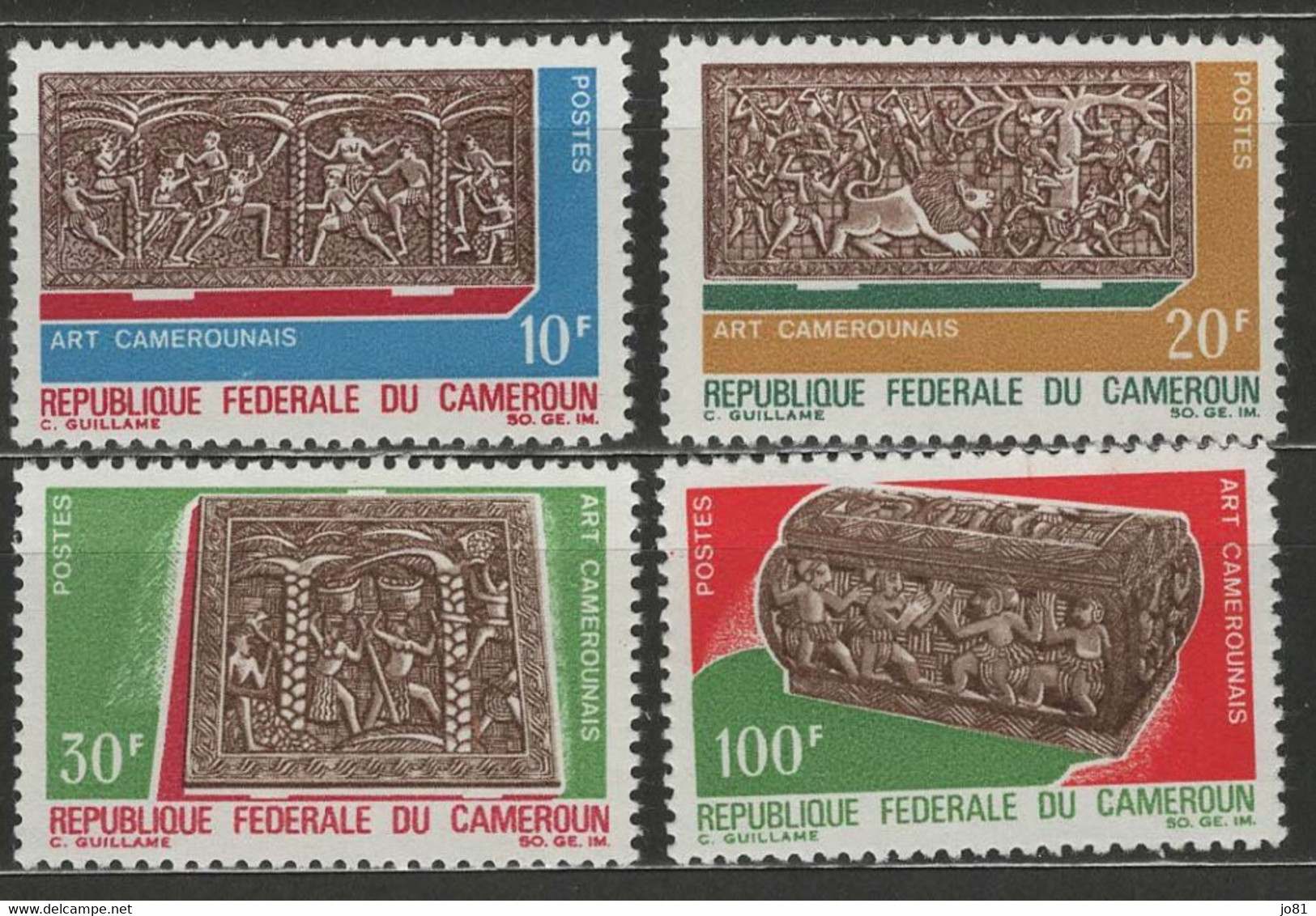 Cameroun YT 451-454 Neuf Sans Charnière - XX - MNH - Cameroon (1960-...)