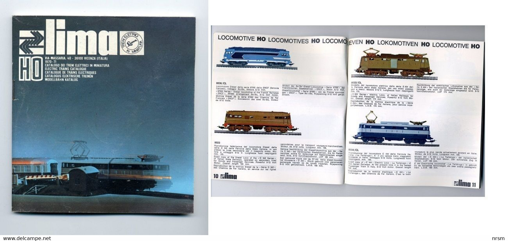 LIMA / Catalogues 1969-1970 Et 1970-1971 - Other & Unclassified