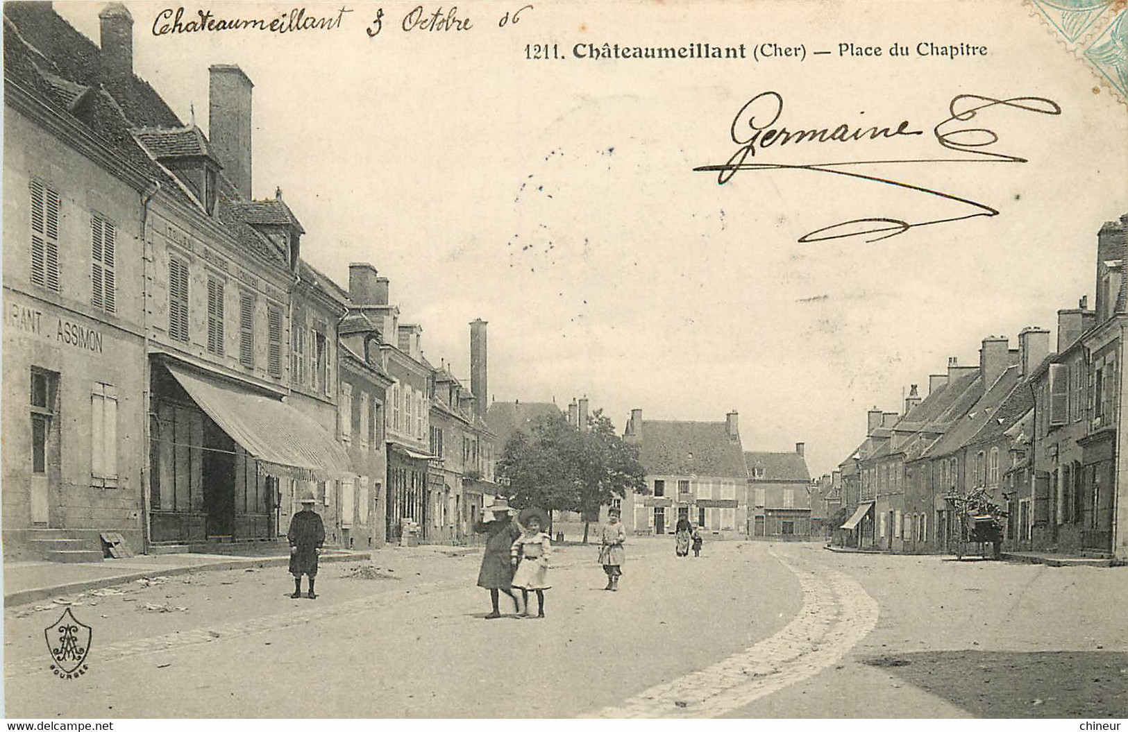 CHATEAUMEILLANT PLACE DU CHAPITRE - Châteaumeillant