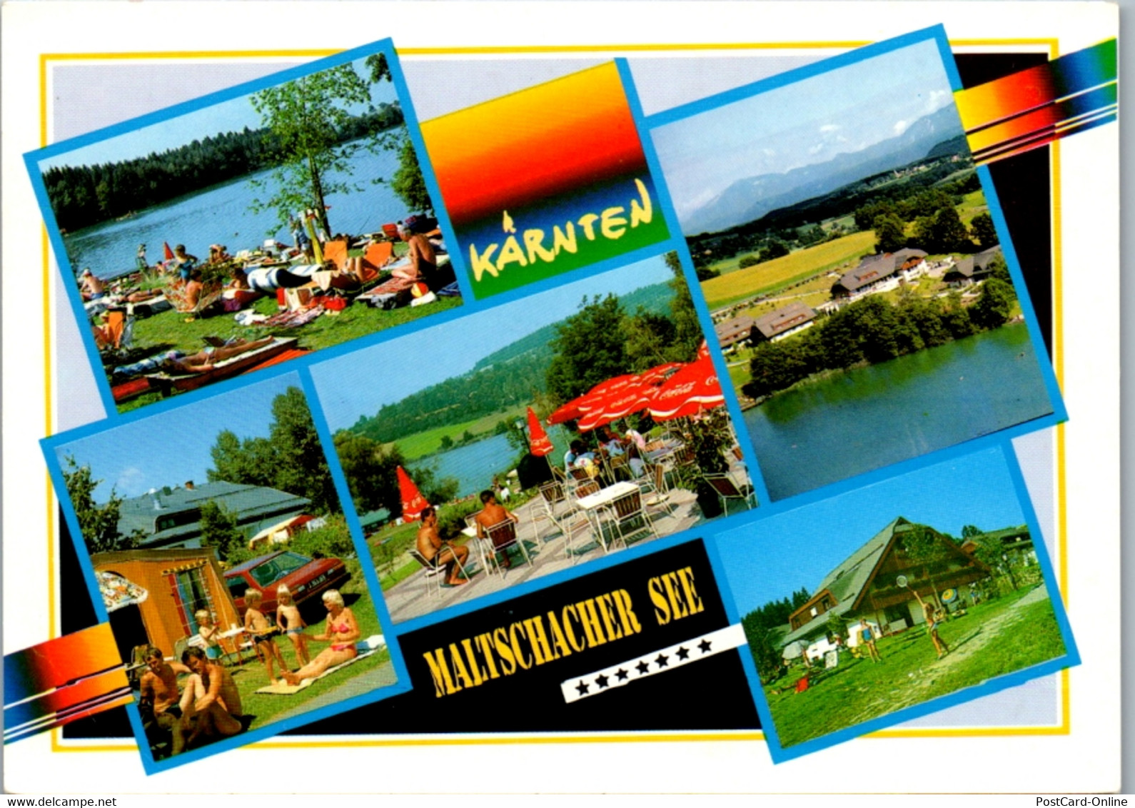 5677 - Kärnten - Feldkirchen , Maltschacher See , Feriendorf , Camping - Gelaufen - Feldkirchen In Kärnten