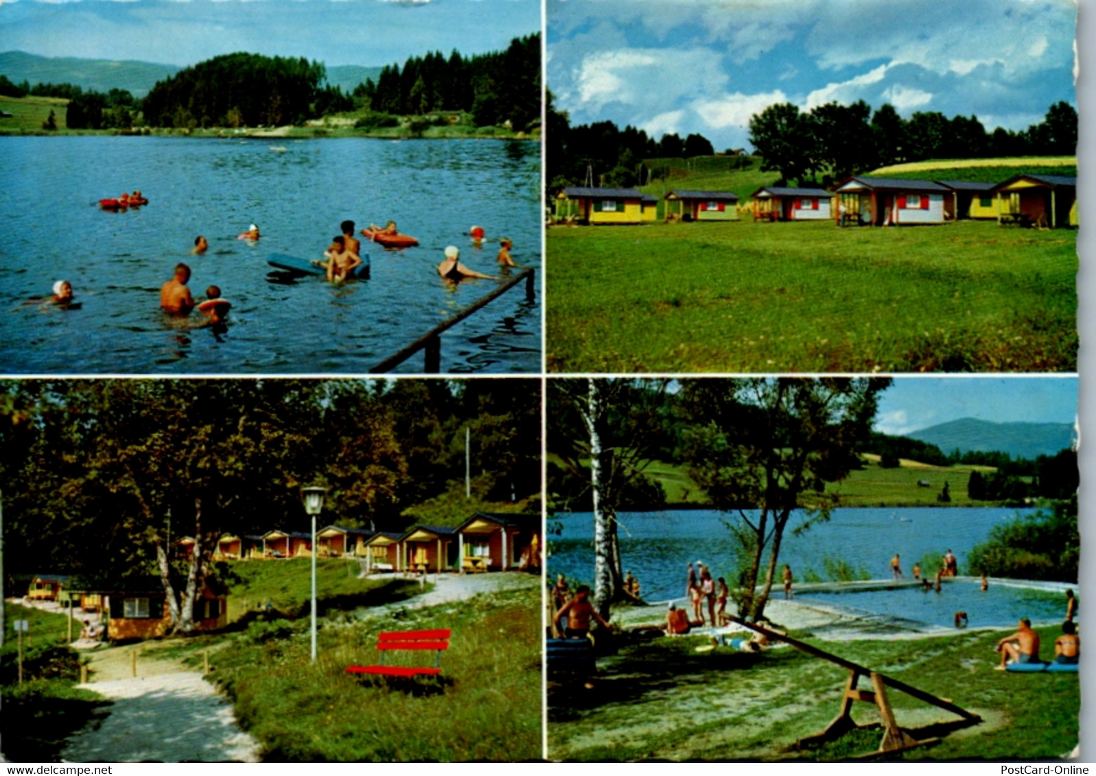 5701 - Kärnten - Feldkirchen , Maltschacher See , Feriendorf Des Sozialtourismus - Gelaufen 1969 - Feldkirchen In Kärnten