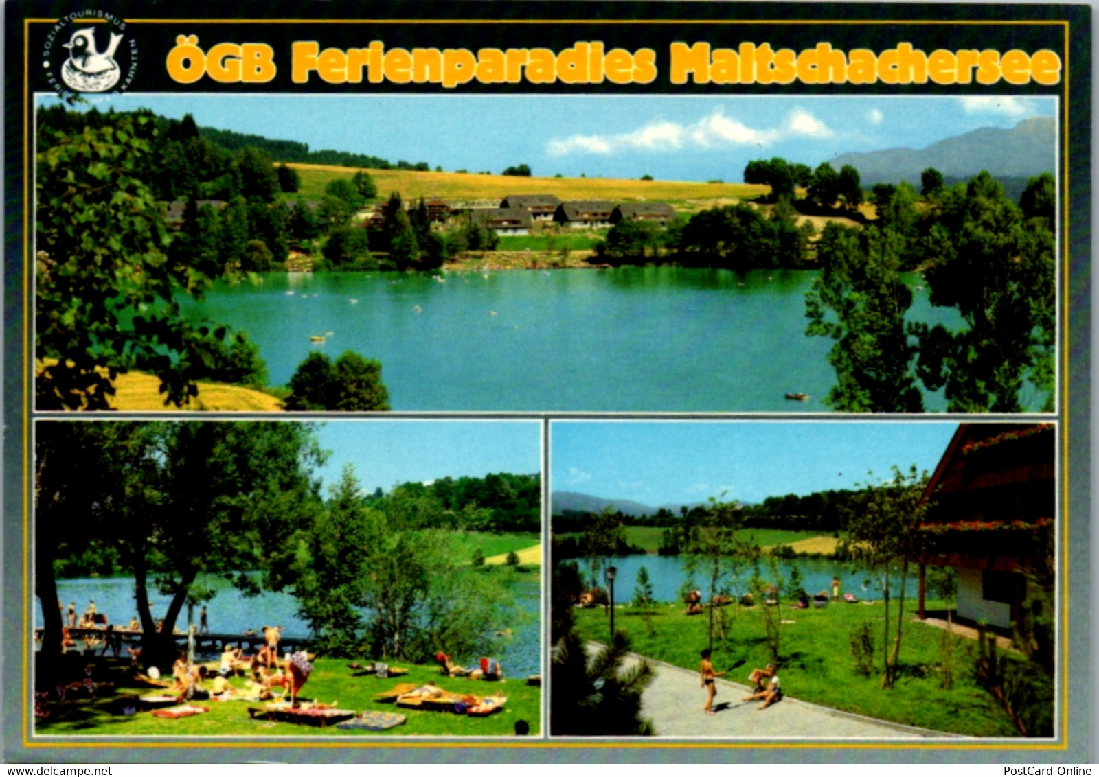 5703 - Kärnten - Feldkirchen , Maltschachersee , ÖGB Ferienparadies - Gelaufen - Feldkirchen In Kärnten