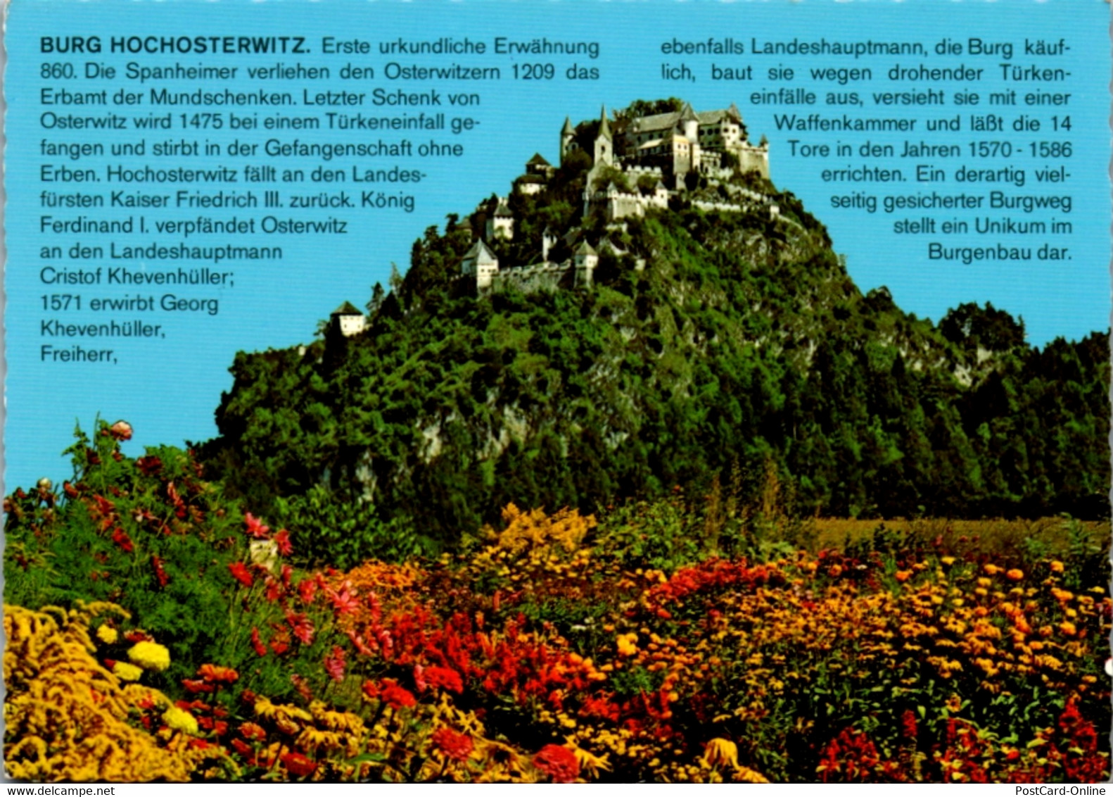 5720 - Kärnten - Burg Hochosterwitz - Nicht Gelaufen - St. Veit An Der Glan