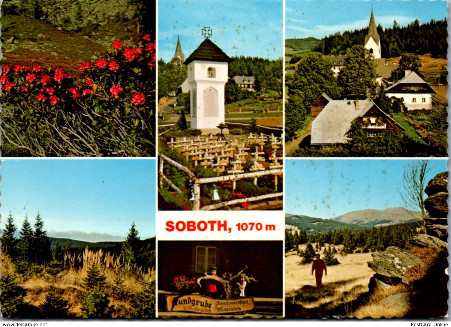 5726 - Steiermark - Soboth , Mehrbildkarte - Gelaufen - Eibiswald