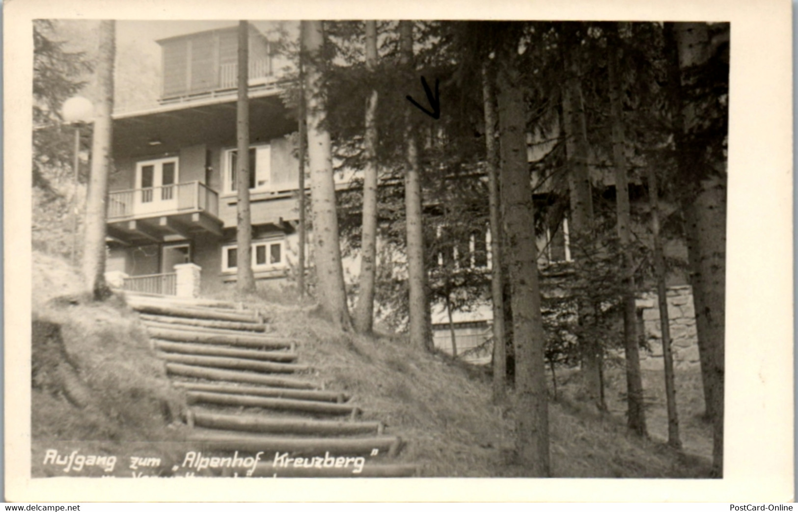 5846 - Niederösterreich - Payerbach Reichenau , Aufgang Zum Alpenhof Kreuzberg - Gelaufen - Raxgebiet