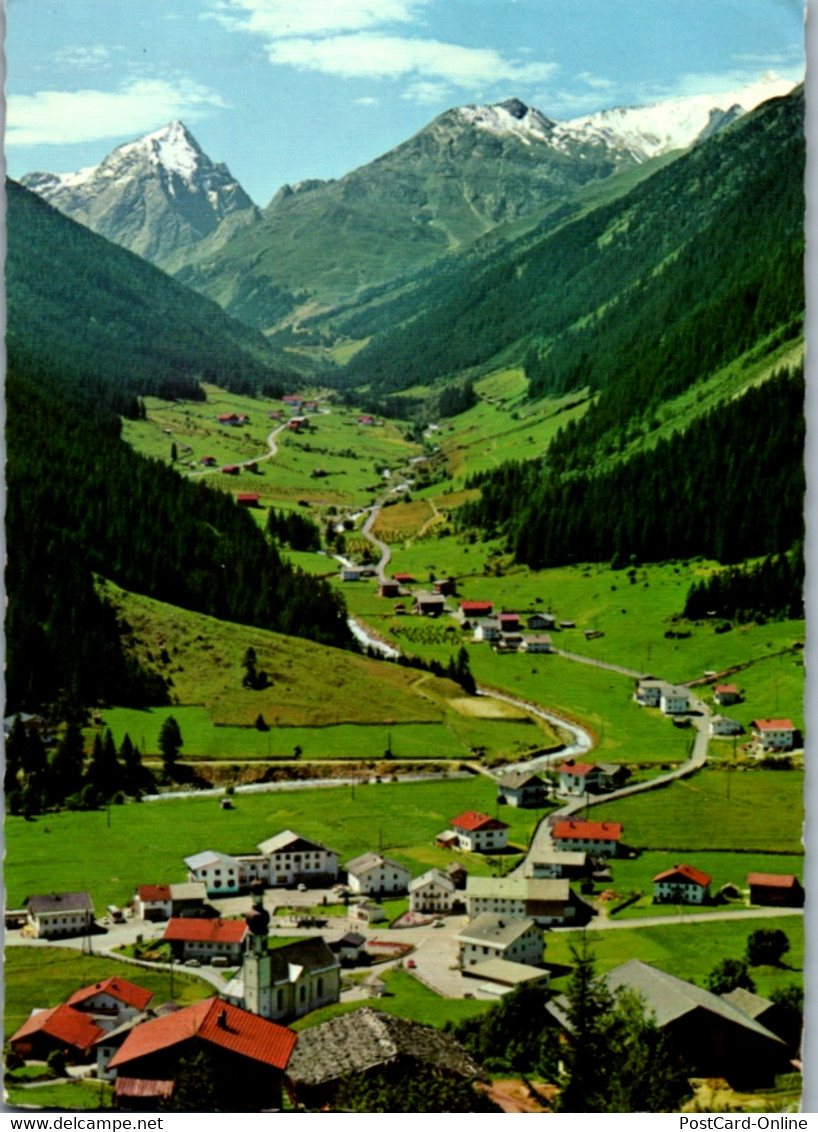 5947 - Tirol - Gries Im Sellrain Gegen Den Lisenser Ferner Und Fernerkogel - Gelaufen 1979 - Sellrein
