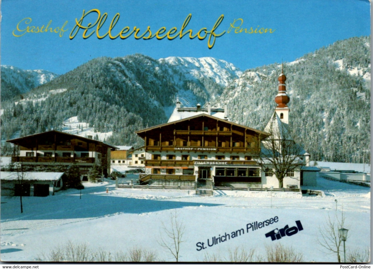 5991 - Tirol - St. Ulrich Am Pillersee , Gasthof Pillerseehof , Fam. Schmid Dürnberger - Gelaufen 1995 - St. Ulrich Am Pillersee