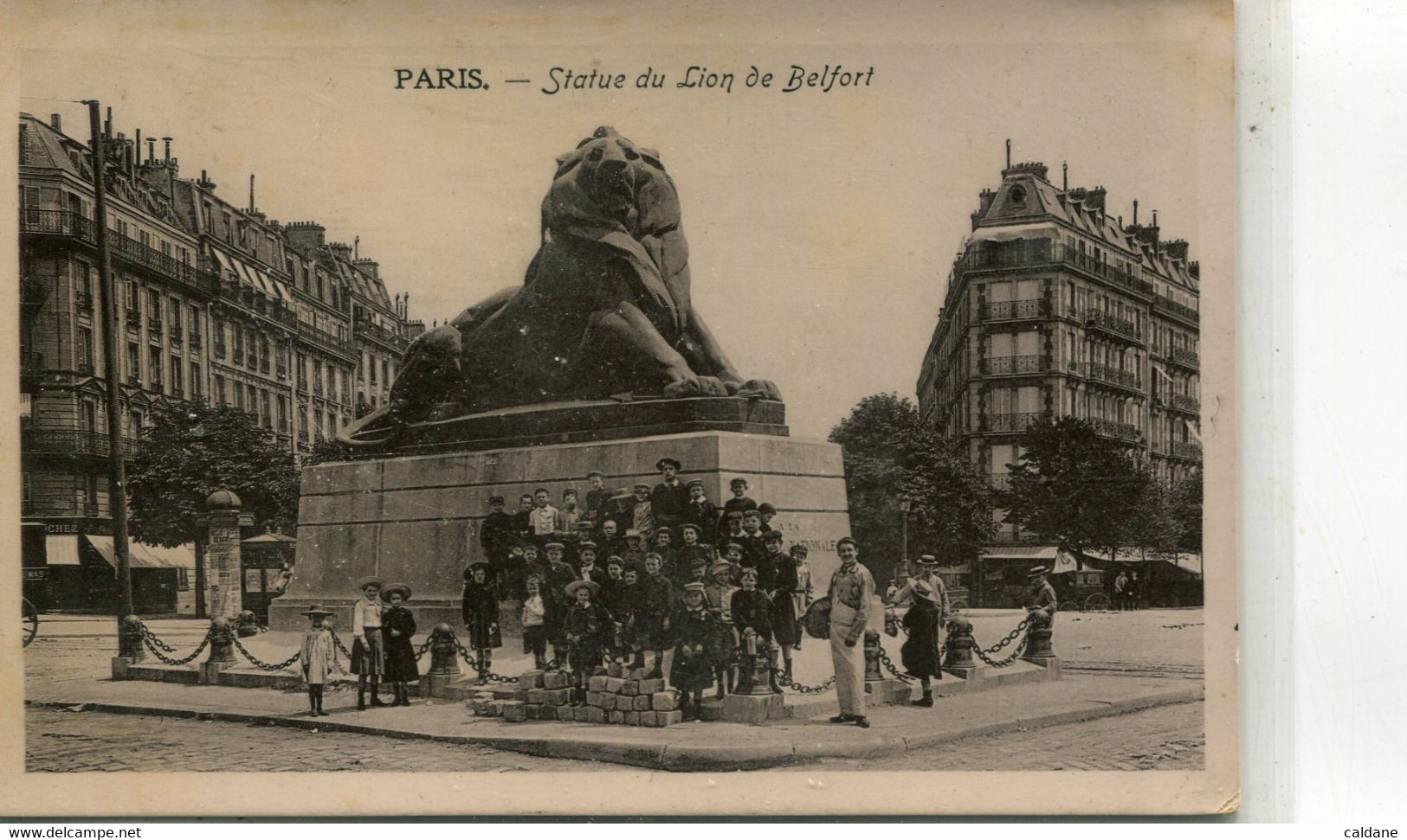 -75- PARIS - XIV -Statue Du Lion De Belfort - Arrondissement: 14