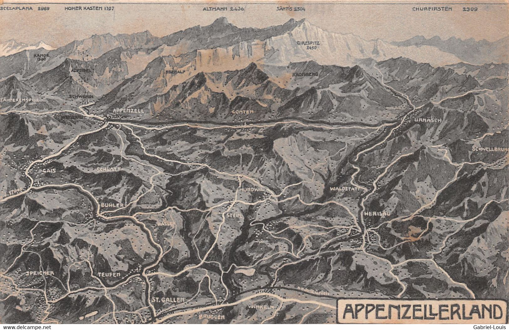 Appenzellerland - Säntis - St. Gallen - Appenzell - Andere & Zonder Classificatie