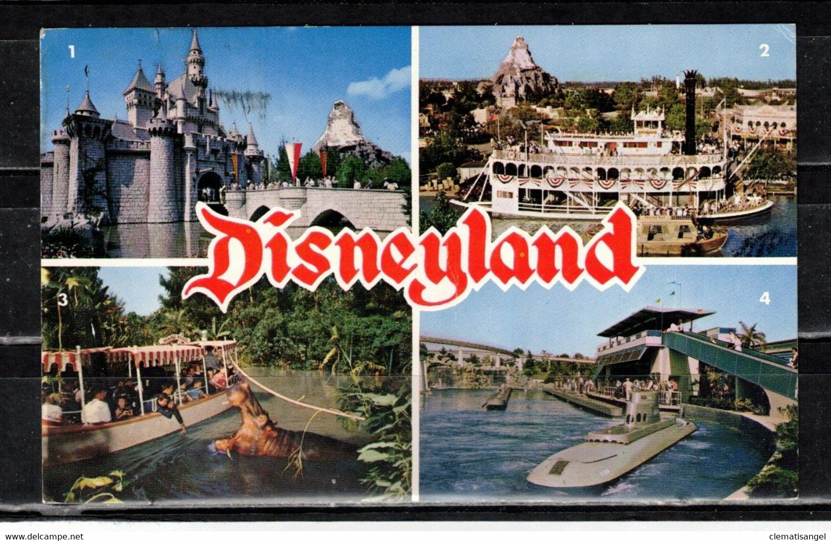 242X * DISNEYLAND IN  4 ANSICHTEN **!! - Anaheim