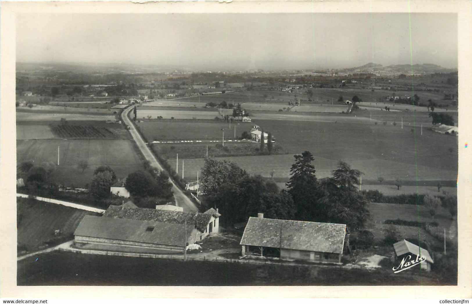 CPA FRANCE 47 "Montlanquin, Vue Panoramique" - Monflanquin